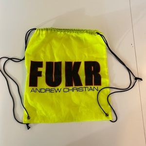 Andrew Christian FUKR drawstring bag